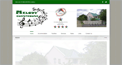 Desktop Screenshot of melodyguesthouse.co.za
