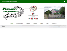 Tablet Screenshot of melodyguesthouse.co.za